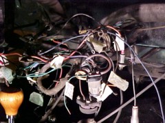 Wires look scarey, I labeled everything with masking tape.