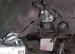 New Gaiter, damper checked and everything somewhat clean, to start re-assembly.