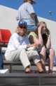 Beautiful day for a game, win or lose.&nbsp; Cindy and Kate.