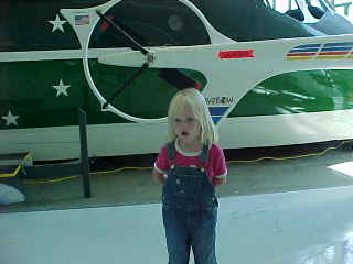 Cari at Evergreen Air Museum
