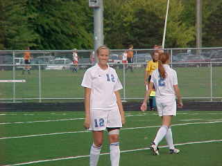Bob and Audrey saw one soccer game so far...Anna had two assists against Roseberg.