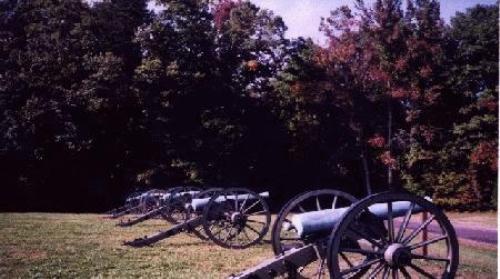 [Confederate artillery position, Chancellorsville, VA.]