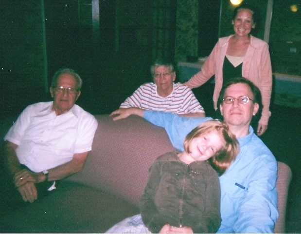 Harry Kincaid, Carol, Jenny, Rain and Dave 