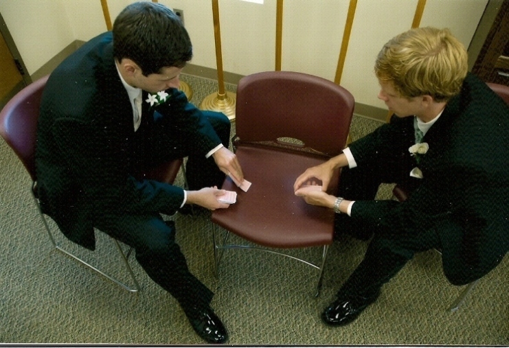 WHEN WILL THE BRIDAL PARTY BE READY?