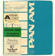 [Ticket folder for Pan Am 72 -NY-Berlin-NY.]