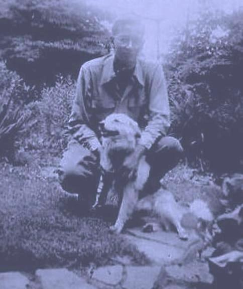 Tigger (12) and Flunky (20) in 1949