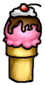 Don't be fooled. My ice cream looked nothing like this.