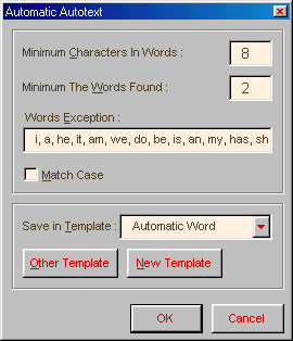 Automatic Autotext
