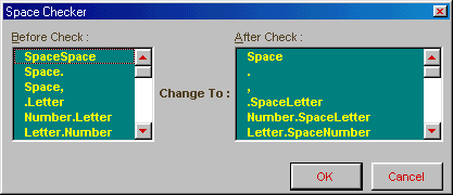 Space Checker