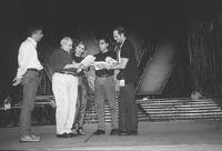 Las candidatas ensayan el opening