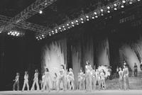 Maite Delgado y Jos� Luis Rodr�guez recibiendo instrucciones