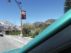 Here is pass thru the quaint town of June Lake just north of Mammoth off 395.