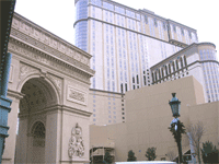 Here is full picture of the Arc De Triumph and Hotel Tower behind.