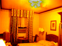 This is my room in the old section of Binion Horseshoe Casino & Hotel.