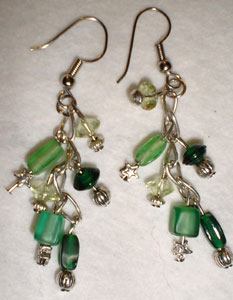Goddess-Chain Link Earrings