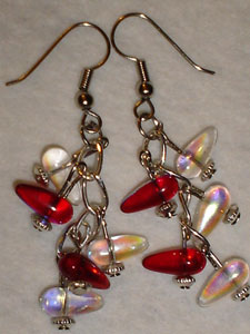 Heart-Chain Link Earrings