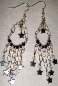 Star-Chandelier Earrings