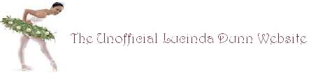 The Unofficial Lucinda Dunn Website