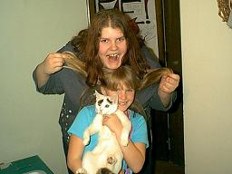 Courtney, Sandra, and Baby