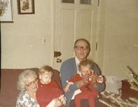 Grandpa and Grandma Lech, Me and Megan