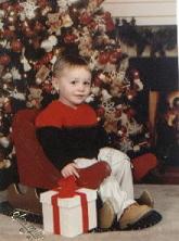 Innocent and adorable at Christmas