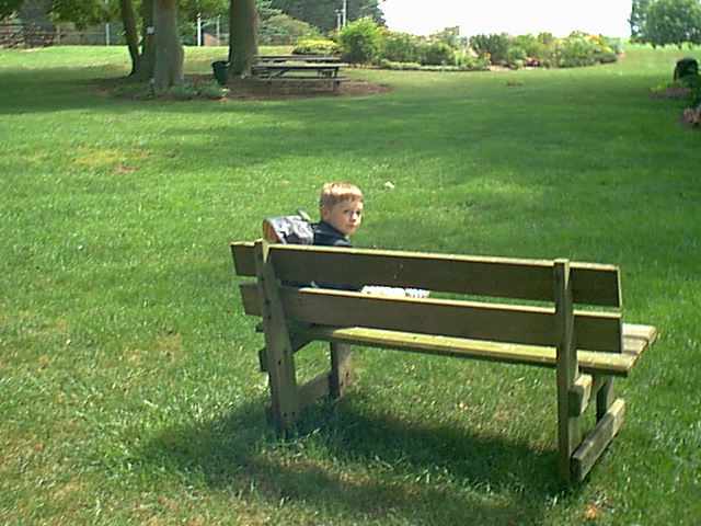 Cam at the OARDC, Wooster, August 2005