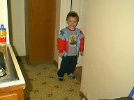 Cameron saying 'cheese' for the camera