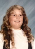 Courtney in grade school