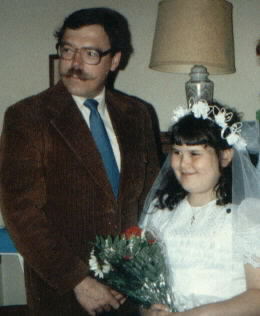 her first holy communion