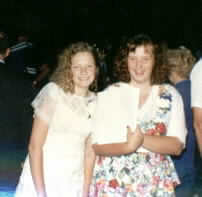 8th grade graduation -- Me and Chris
