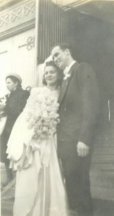 Grandma and Grandpa Kleber's Wedding Day