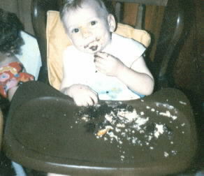 Josh's first birthday
