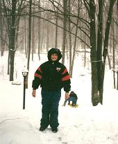 Josh in Wisconsin for Christmas