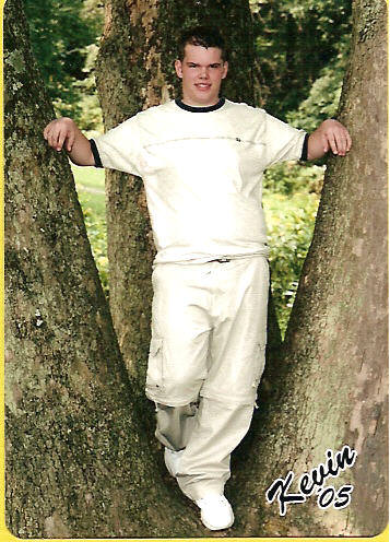 Matt's nephew, Kevin Rochester Senior 2005