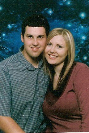 Noelle and her fiance Jimmy 2005
