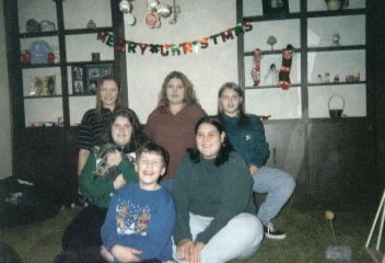 Christmas 1997 at my apartment
