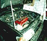 Sitting in AAM's workshop (no intercooler yet)