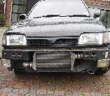 Front off for new number plate...don't mind the rust!