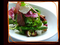 Asparagus and endive salad