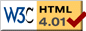 Valid HTML 4.01 Transitional