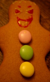 My evil gingerbread man.