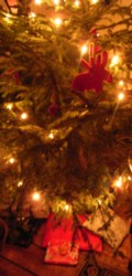 The Krismas tree.