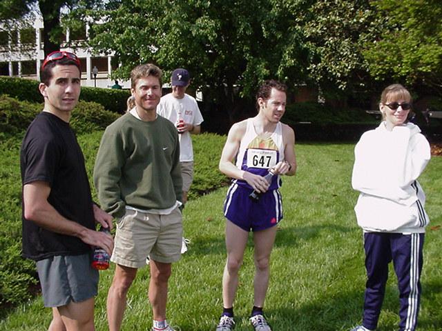 Paul, Jamey, Ste, and Tammy chillin' out