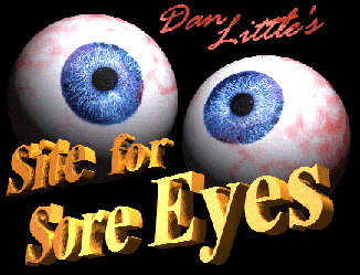 Please don't poke my eyes, they're sore enough already