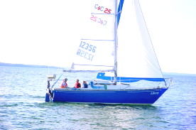 Sailing at Cold Lake 2002