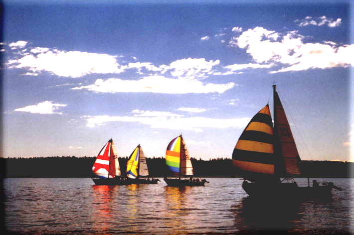 Nice Pic During the Race Around Cold Lake 2002