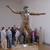 Bronze statue of Poseidon