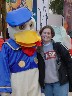 Donald Duck and Sara