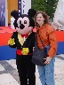 Mickey Mouse and LeAnne