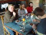 Holly, Whitney, Jana, and Darin on Brandon's birthday